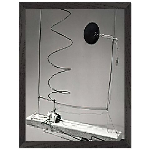 CRANK DRIVEN MOBILE 1932 by Alexander Calder — Framed art print at Zephyeer