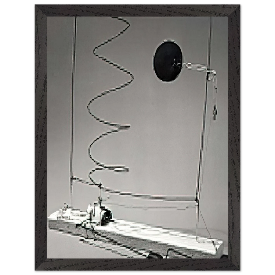 CRANK DRIVEN MOBILE 1932 by Alexander Calder — Framed art print at Zephyeer