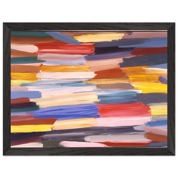 Something Else - 1967 by Ronnie Landfield — Framed art print at Zephyeer