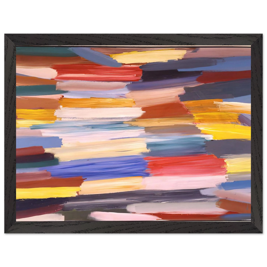 Something Else - 1967 by Ronnie Landfield — Framed art print at Zephyeer