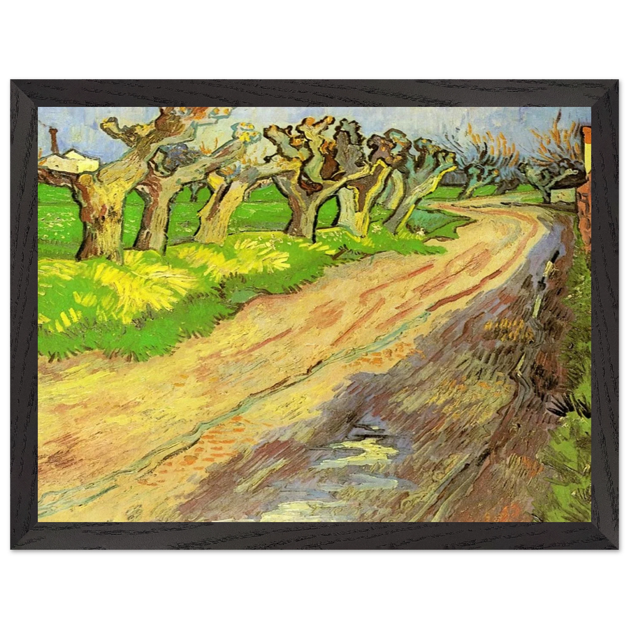 Pollard Willows by Vincent van Gogh — Framed art print at Zephyeer
