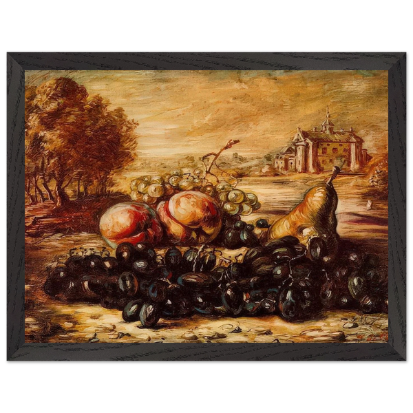 BLACK GRAPE by Giorgio de Chirico — Framed art print at Zephyeer