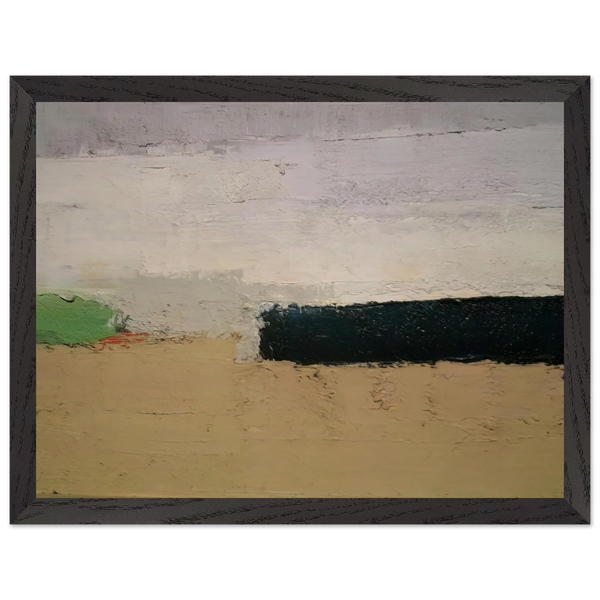 Paysage - 1952 by Nicolas de Stael — Framed art print at Zephyeer