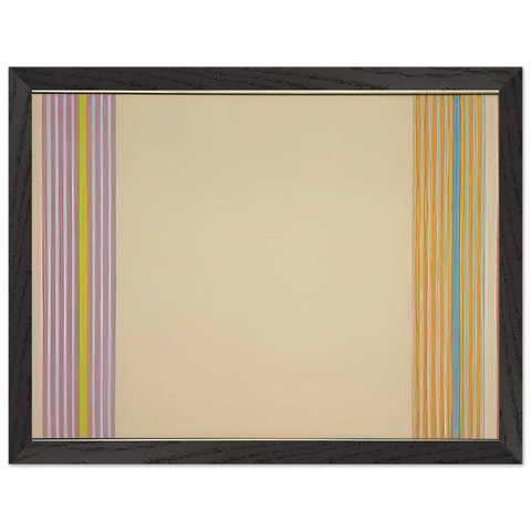 End Stripes - 1960 by Gene Davis — Framed art print at Zephyeer