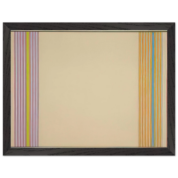End Stripes - 1960 by Gene Davis — Framed art print at Zephyeer