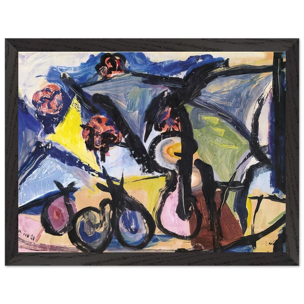 Abstract Still Life - 1950 by Walasse Ting — Framed art print at Zephyeer