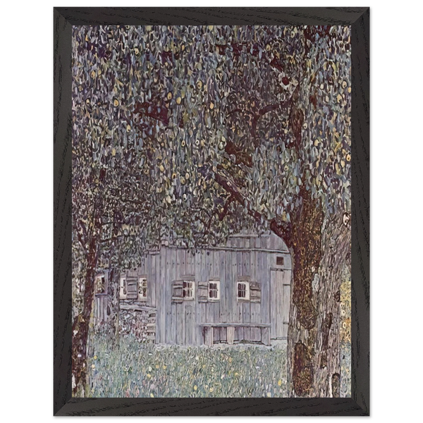 FARMHOUSE IN UPPER AUSTRIA 1912 by Gustav Klimt — Framed art print at Zephyeer