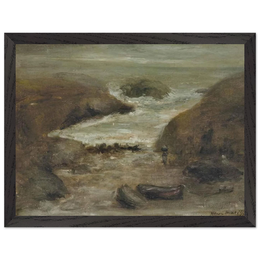 BELLE ILE 1896 1 by Henri Matisse — Framed art print at Zephyeer
