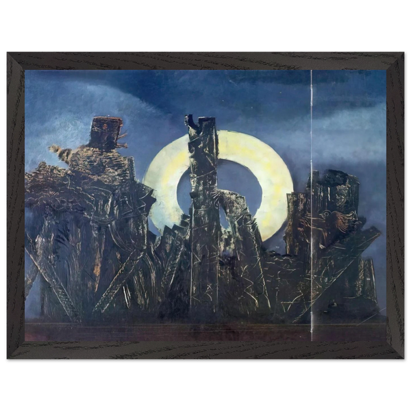 The large forest by Max Ernst — Framed art print at Zephyeer