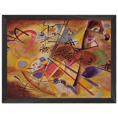 SMALL DREAM IN RED 1925 by Wassily Kandinsky — Framed art print at Zephyeer