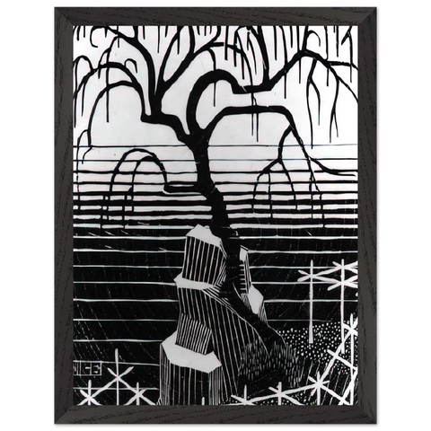 TREE 1926 by MC Escher — Framed art print at Zephyeer