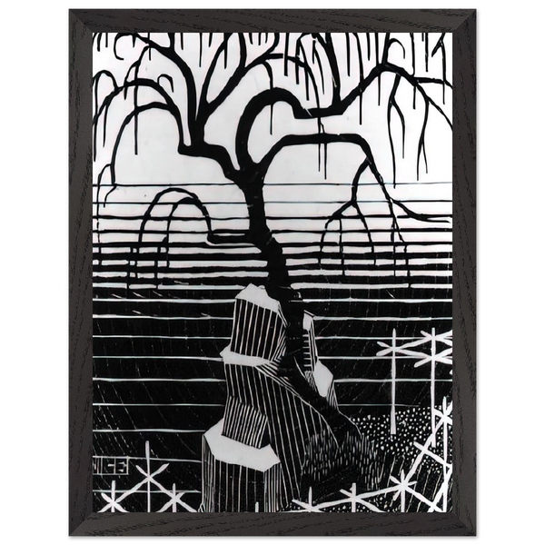 TREE 1926 by MC Escher — Framed art print at Zephyeer
