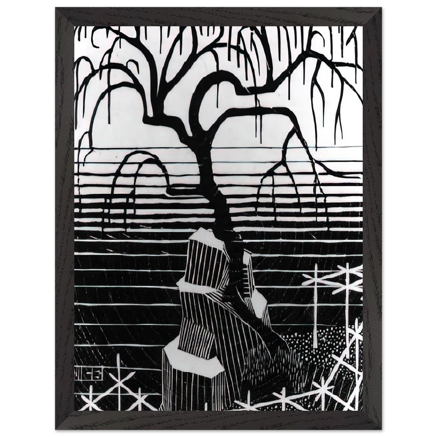 TREE 1926 by MC Escher — Framed art print at Zephyeer