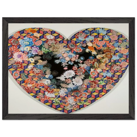 Heartland - 1985 by Miriam Schapiro — Framed art print at Zephyeer