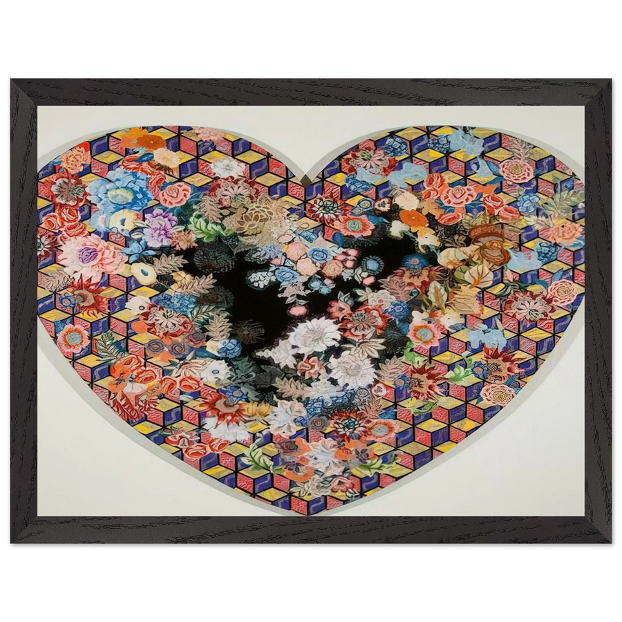 Heartland - 1985 by Miriam Schapiro — Framed art print at Zephyeer