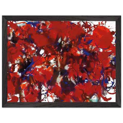 Untitled  SFP94-39  SFF 1714 by Sam Francis — Framed art print at Zephyeer