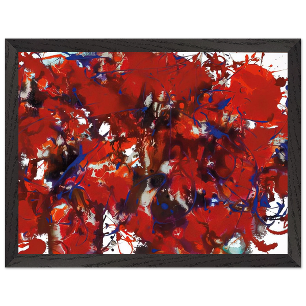 Untitled  SFP94-39  SFF 1714 by Sam Francis — Framed art print at Zephyeer