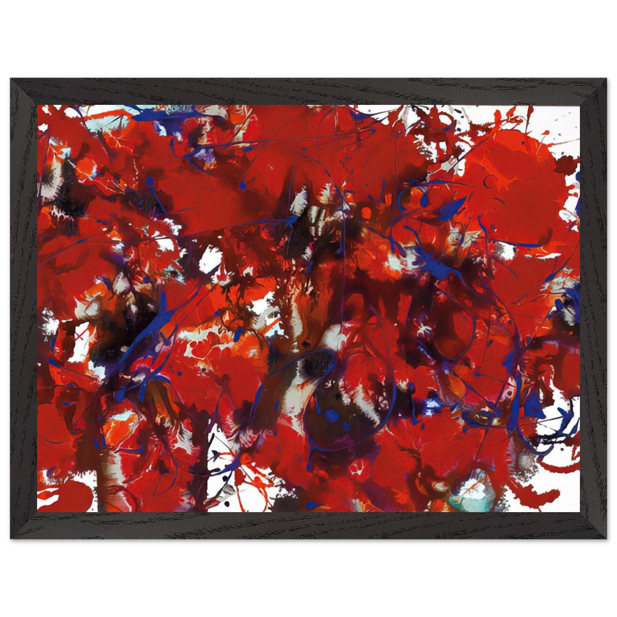 Untitled  SFP94-39  SFF 1714 by Sam Francis — Framed art print at Zephyeer