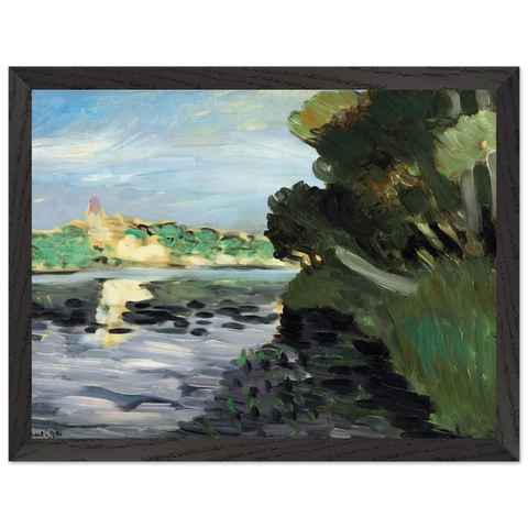 BORDS DE LA SEINE A VETHEUIL 1920 by Henri Matisse — Framed art print at Zephyeer