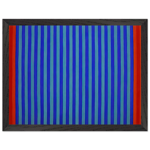 Untitled - 1962 by Gene Davis — Framed art print at Zephyeer