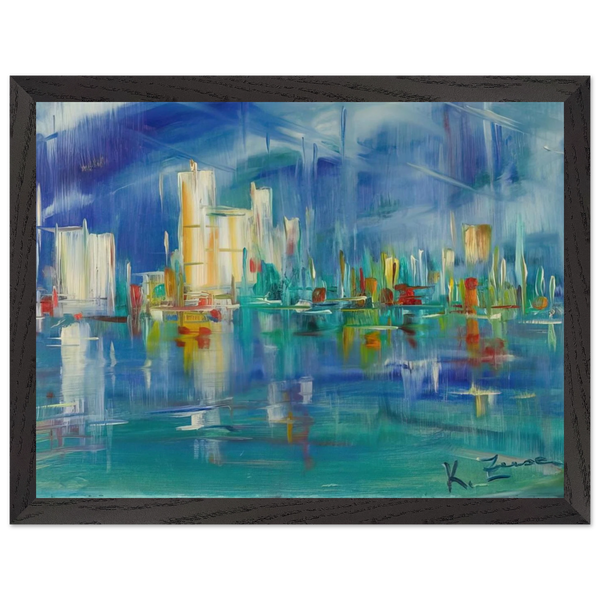 Untitled - 1985 by Konrad Zuse — Framed art print at Zephyeer