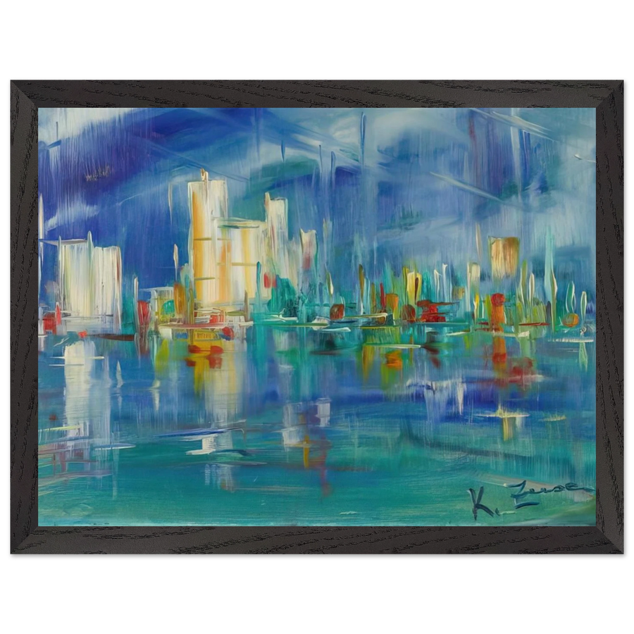 Untitled - 1985 by Konrad Zuse — Framed art print at Zephyeer