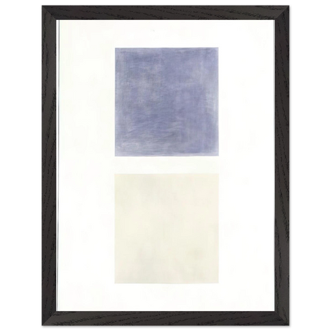 This Rain by Agnes Martin — Framed art print at Zephyeer