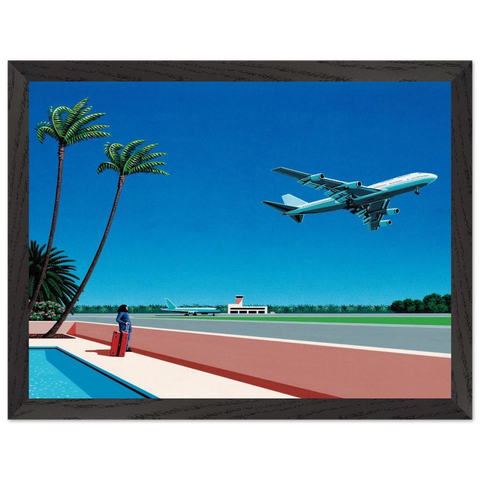 Finest B-R-E-E-Z-E Takeoff by Hiroshi Nagai — Framed art print at Zephyeer