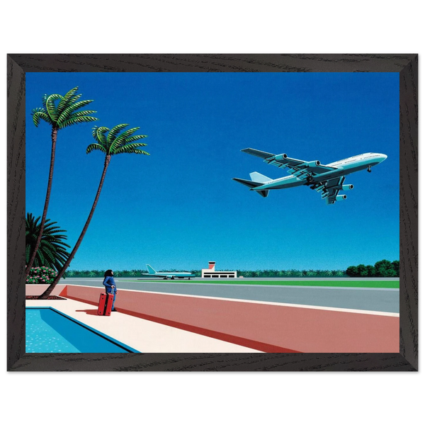 Finest B-R-E-E-Z-E Takeoff by Hiroshi Nagai — Framed art print at Zephyeer