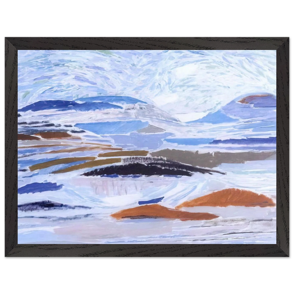 Vuoristoa - 1966 by Tove Jansson — Framed art print at Zephyeer