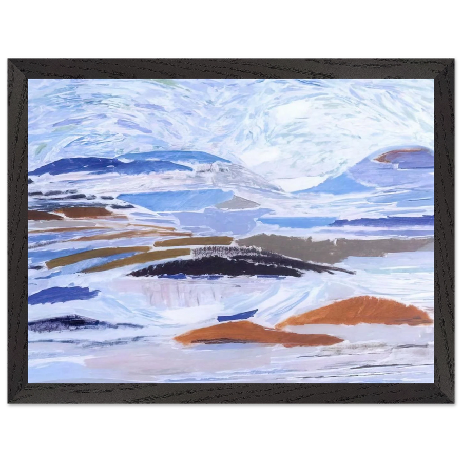 Vuoristoa - 1966 by Tove Jansson — Framed art print at Zephyeer