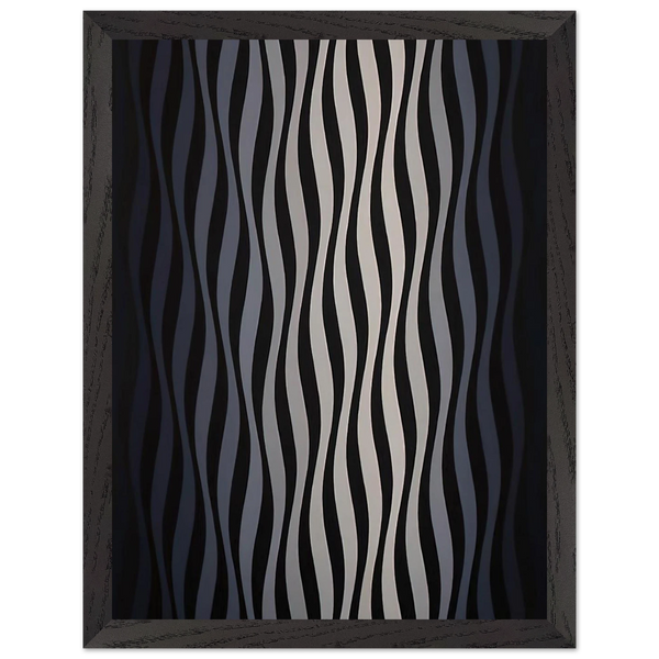 DRIFT 2 1966 by Bridget Riley — Framed art print at Zephyeer