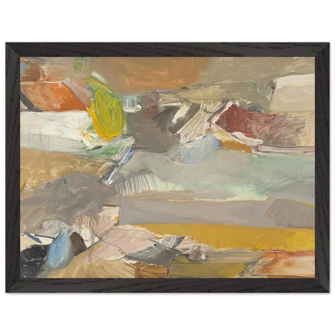 Berkeley #46 by Richard Diebenkorn — Framed art print at Zephyeer