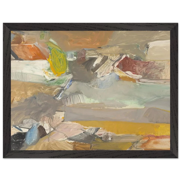 Berkeley #46 by Richard Diebenkorn — Framed art print at Zephyeer