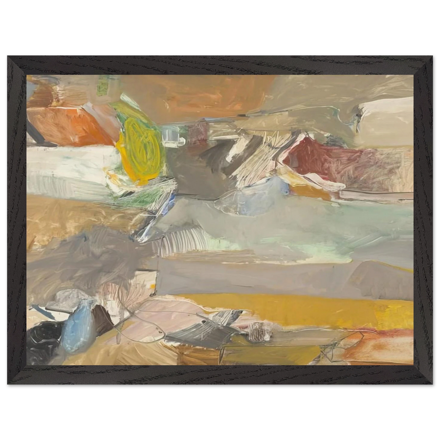 Berkeley #46 by Richard Diebenkorn — Framed art print at Zephyeer