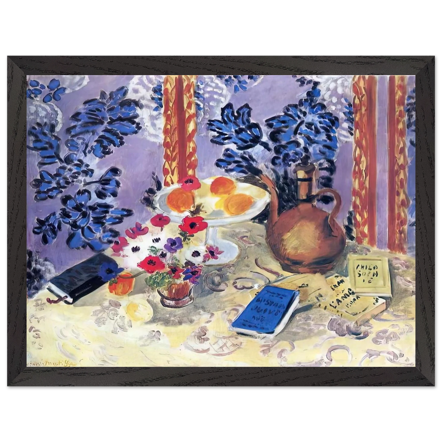 STILL LIFE 3 by Henri Matisse — Framed art print at Zephyeer