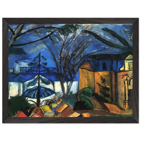 THE BOTANICAL GARDEN 1910 by Raoul Dufy — Framed art print at Zephyeer