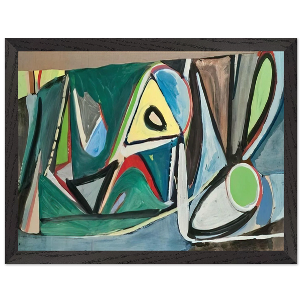 Montrouge - 1948 by Bram van Velde — Framed art print at Zephyeer