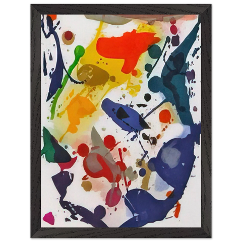 Untitled 044 by Sam Francis — Framed art print at Zephyeer