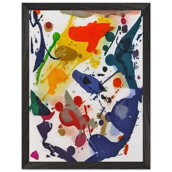 Untitled 044 by Sam Francis — Framed art print at Zephyeer