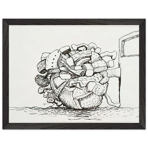 UNTITLED 1 by Philip Guston — Framed art print at Zephyeer