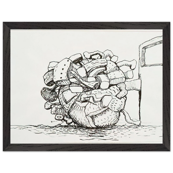 UNTITLED 1 by Philip Guston — Framed art print at Zephyeer