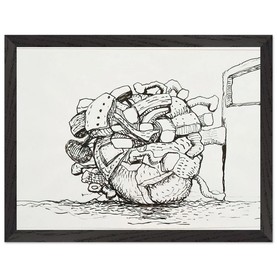 UNTITLED 1 by Philip Guston — Framed art print at Zephyeer