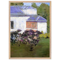 YERRES PART OF THE SOUTH FA%C3%A7ADE OF THE CASIN by Gustave Caillebotte — Framed art print at Zephyeer