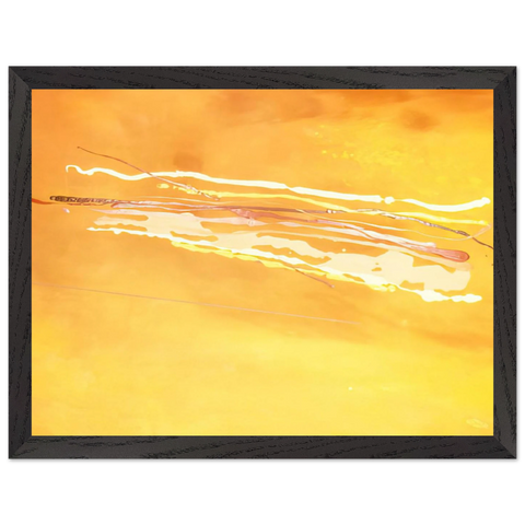 Spirit in the Sky - 1969 by Ronnie Landfield — Framed art print at Zephyeer