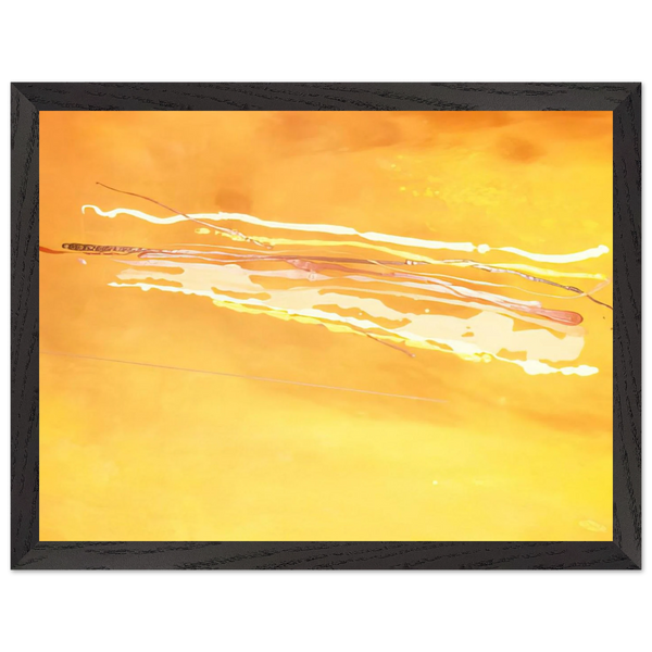 Spirit in the Sky - 1969 by Ronnie Landfield — Framed art print at Zephyeer