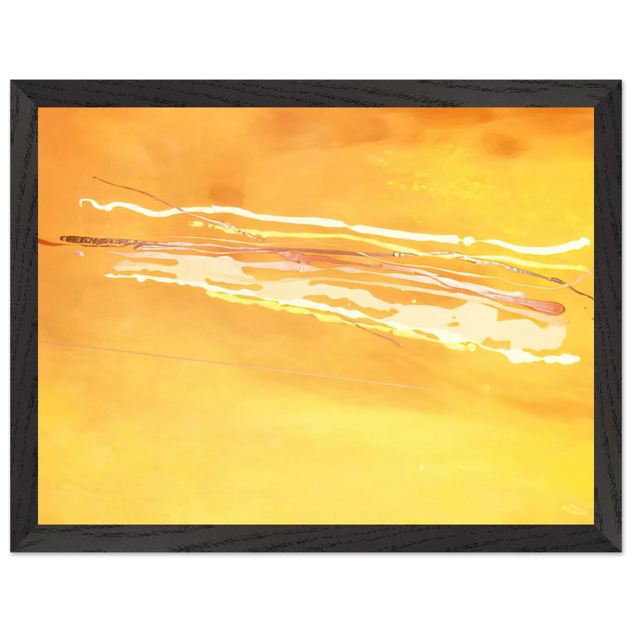 Spirit in the Sky - 1969 by Ronnie Landfield — Framed art print at Zephyeer