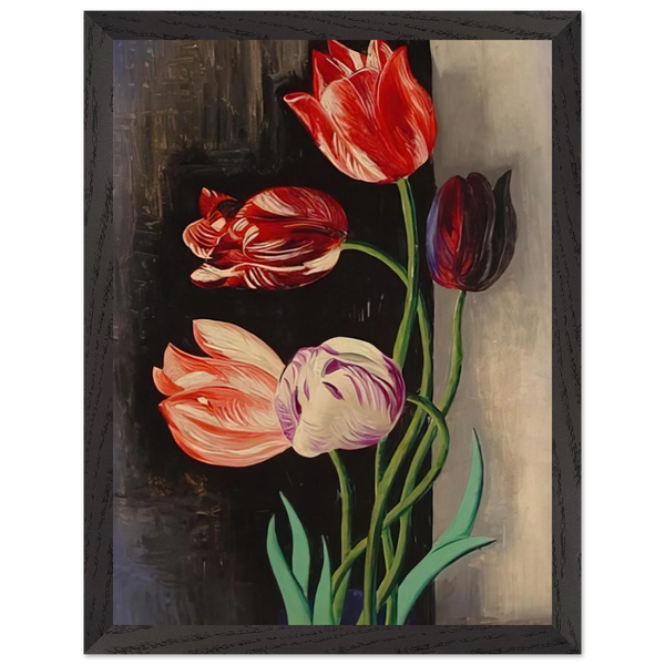 TULIPS by Moise Kisling — Framed art print at Zephyeer