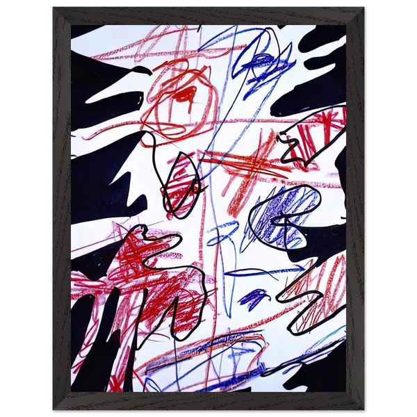 ACTIVATION XLVII by Jean Dubuffet — Framed art print at Zephyeer