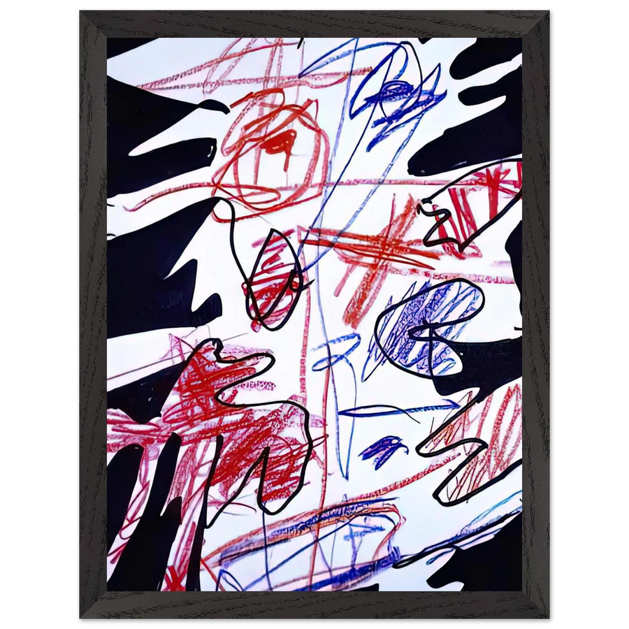 ACTIVATION XLVII by Jean Dubuffet — Framed art print at Zephyeer